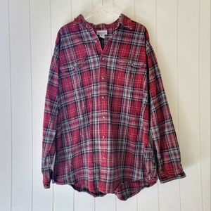 Carhartt Plaid Oversized Flannel Size 3XL Tall
